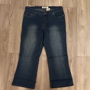 Hydraulic Dark Blue Wide Leg Dark Blue Jeans Women
